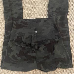Lululemon Align Crop Camo